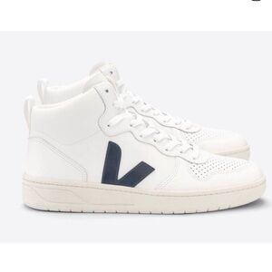 Veja V-15 Leather White Sneakers